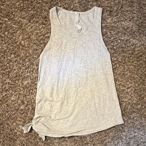 Lululemon Tie Knot Tank Top Size 4 Grey